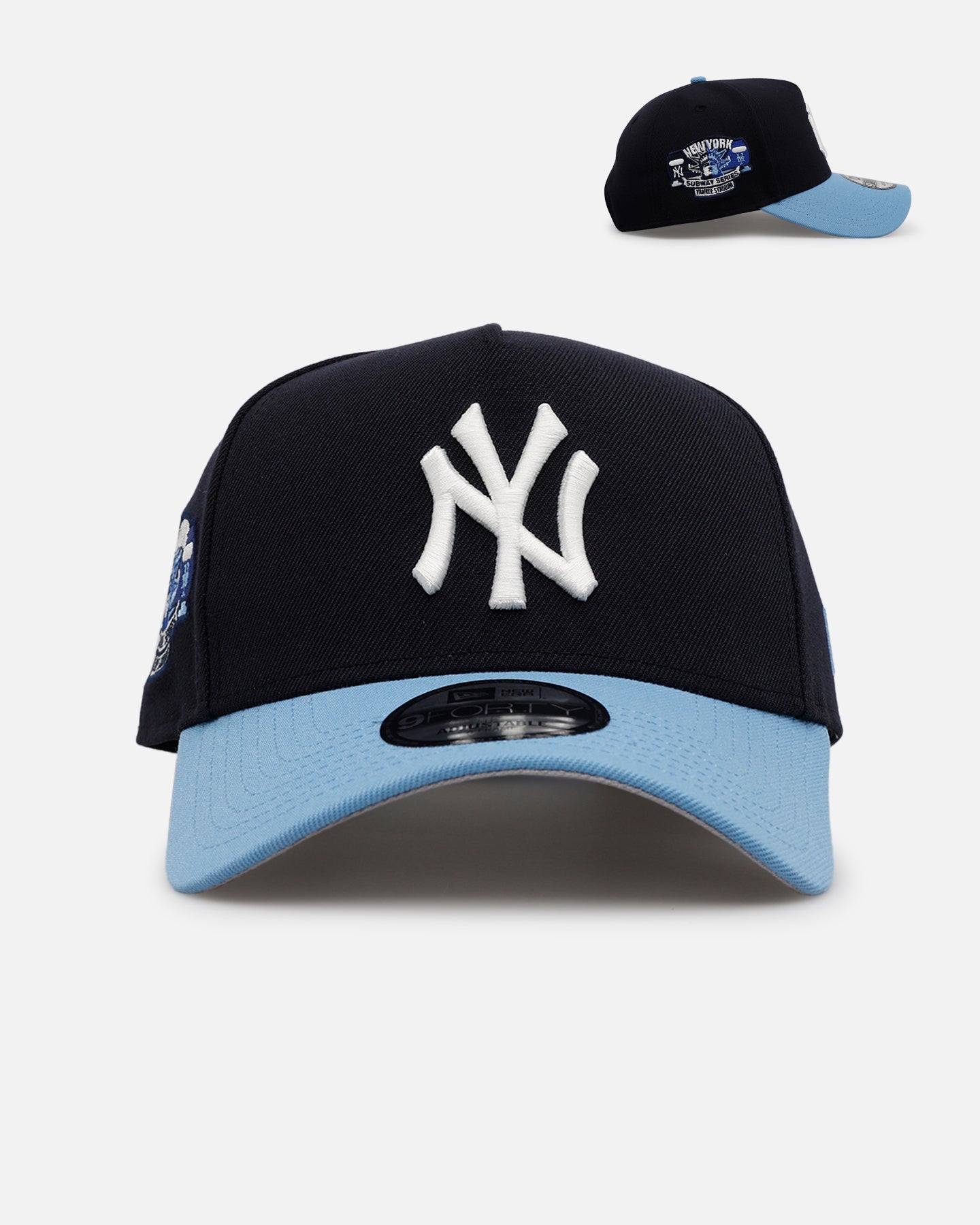 New Era New York Yankees 'Ocean' 9FORTY A-Frame Snapback Navy/Sky