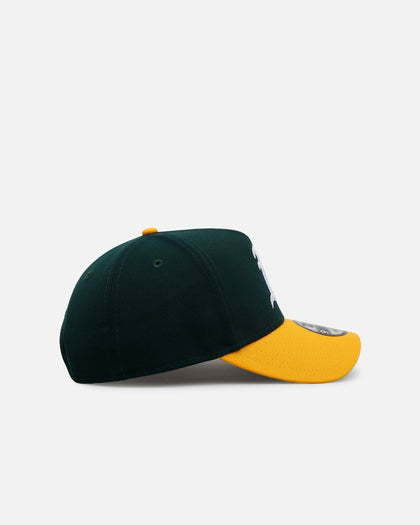 New Era Oakland Athletics 'Homage' 9FORTY A-Frame Snapback Green/Yellow