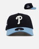 New Era Philadelphia Phillies 'Ocean' 9FORTY A-Frame Snapback Navy/Sky Blue