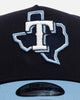 New Era Texas Rangers 'Ocean' 9FORTY A-Frame Snapback Navy/Sky Blue