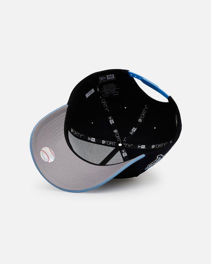 New Era Texas Rangers 'Ocean' 9FORTY A-Frame Snapback Navy/Sky Blue