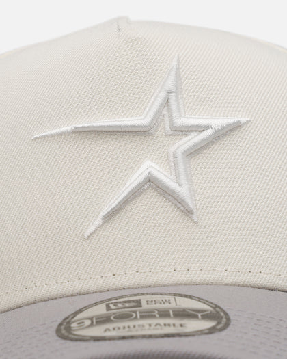 New Era Houston Astros 'Too Clean' 9FORTY A-Frame Snapback Chrome