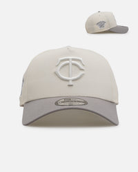 New Era Minnesota Twins 'Too Clean' 9FORTY A-Frame Snapback Chrome