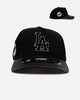 Pro Standard Los Angeles Dodgers 'Black Chenille' Pro Pinch Strapback Black
