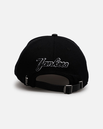 Pro Standard New York Yankees 'Black Chenille' Pro Pinch Strapback Black