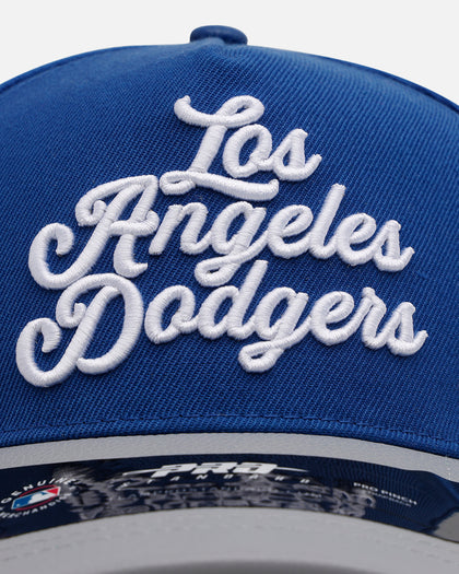 Pro Standard Los Angeles Dodgers 'Sovenir' Pinch Front Strapback Blue/Grey