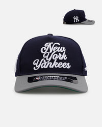 Pro Standard New York Yankees 'Sovenir' Pinch Front Strapback Navy/Grey