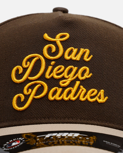 Pro Standard San Diego Padres 'Sovenir' Pinch Front Strapback Brown