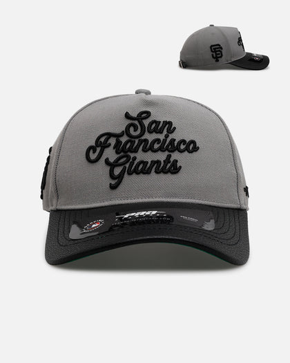 Pro Standard San Francisco Giants 'Sovenir' Pinch Front Strapback Grey/Black