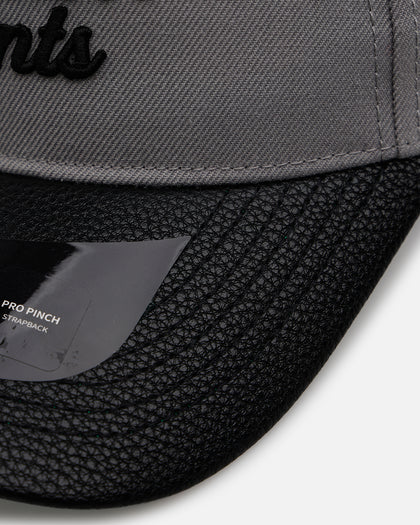 Pro Standard San Francisco Giants 'Sovenir' Pinch Front Strapback Grey/Black