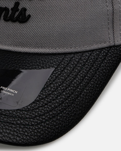 Pro Standard San Francisco Giants 'Sovenir' Pinch Front Strapback Grey/Black