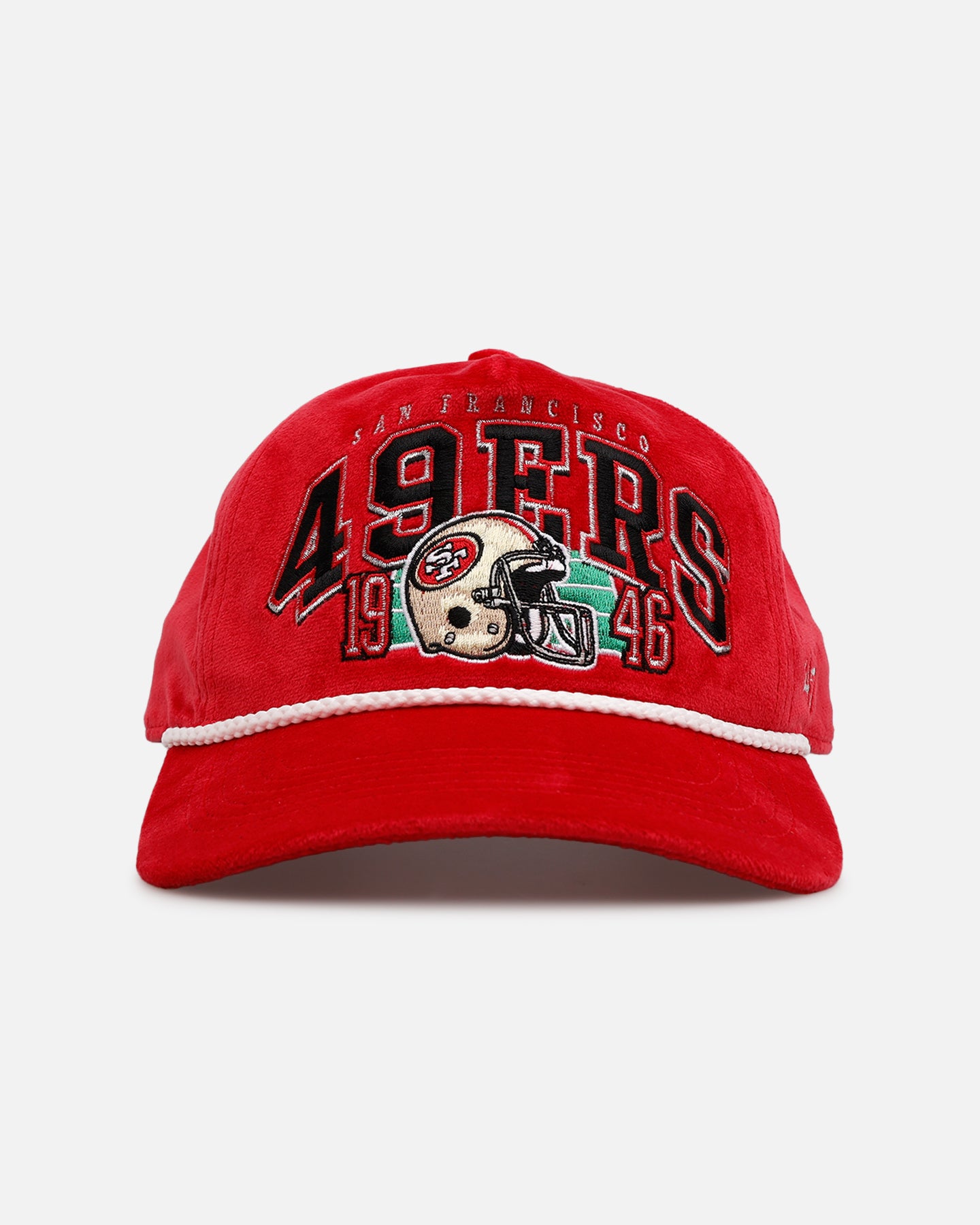 49ERS スナップバックキャップ レッド 47 Brand San Francisco 49ers 47' Hitch Snapback Red | Culture Kings US
