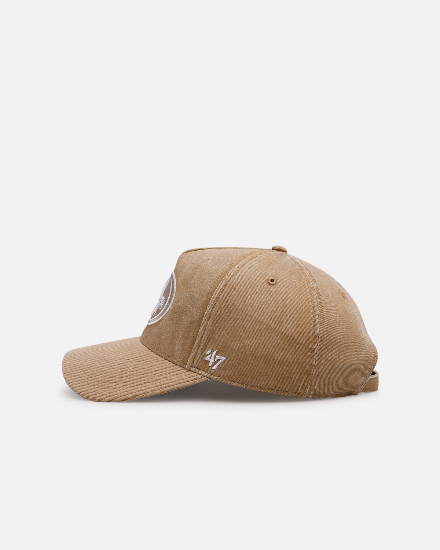 47 Brand San Francisco 49ers 'Apollo Cord Khaki' Hitch Strapback
