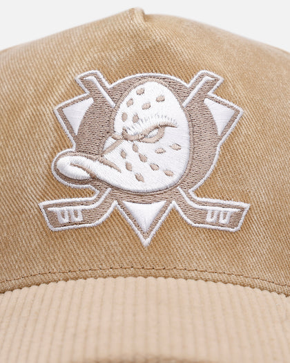 47 Brand Anaheim Ducks 'Apollo Cord Khaki' Hitch Snapback Khaki