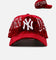 New Era New York Yankees 'Crushed Velvet Dreams' 9FORTY A-Frame Snapback Maroon