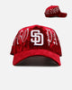 New Era San Diego Padres 'Crushed Velvet Dreams' 9FORTY A-Frame Snapback Maroon