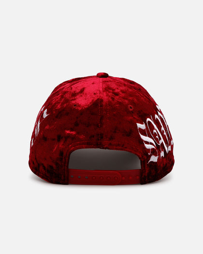 New Era San Diego Padres 'Crushed Velvet Dreams' 9FORTY A-Frame Snapback Maroon