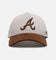 47 Brand Atlanta Braves 'Coconut Cream Pie' Offside DT Snapback Coconut