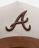 47 Brand Atlanta Braves 'Coconut Cream Pie' Offside DT Snapback Coconut