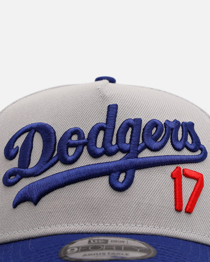 New Era Los Angeles Dodgers 'Shotime' 9FORTY A-Frame Snapback Grey/Blue