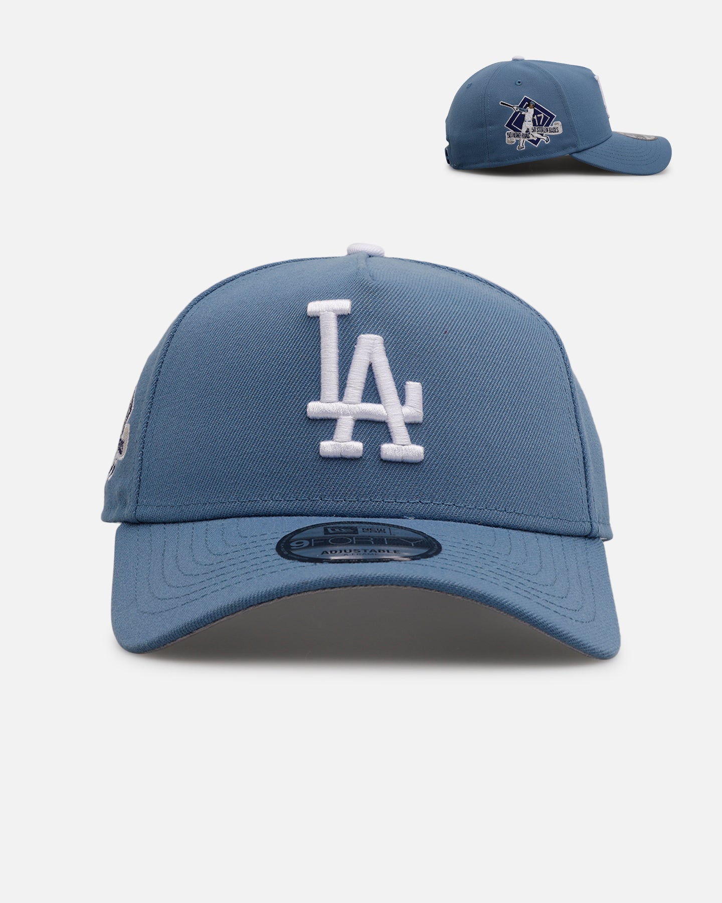 9FORTY A-Frame LAロゴキャップライトブルー NEW ERA Los Angeles Dodgers - CO 9FORTY A-FRAME SKY BLUE【14393751