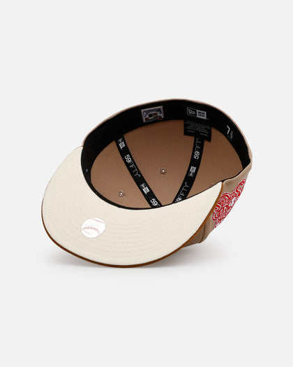 New Era Los Angeles Dodgers 'Root Beer Float' 59FIFTY Fitted Camel