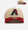 New Era Arizona Diamondbacks 'Vintage' 9FORTY A-Frame Snapback Vegas Gold