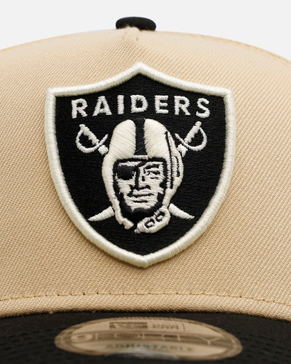 New Era Las Vegas Raiders 'Vintage' 9FORTY A-Frame Snapback Vegas Gold