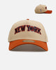 New Era New York Knicks 'Vintage' 9FORTY A-Frame Snapback Vegas Gold