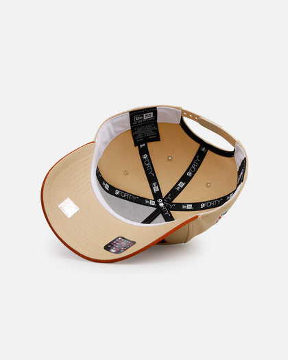 New Era New York Knicks 'Vintage' 9FORTY A-Frame Snapback Vegas Gold