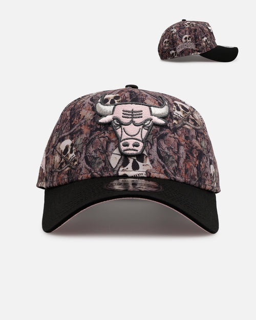 New Era Chicago Bulls 'Camo Skulls' 9FORTY A-Frame Snapback Camo