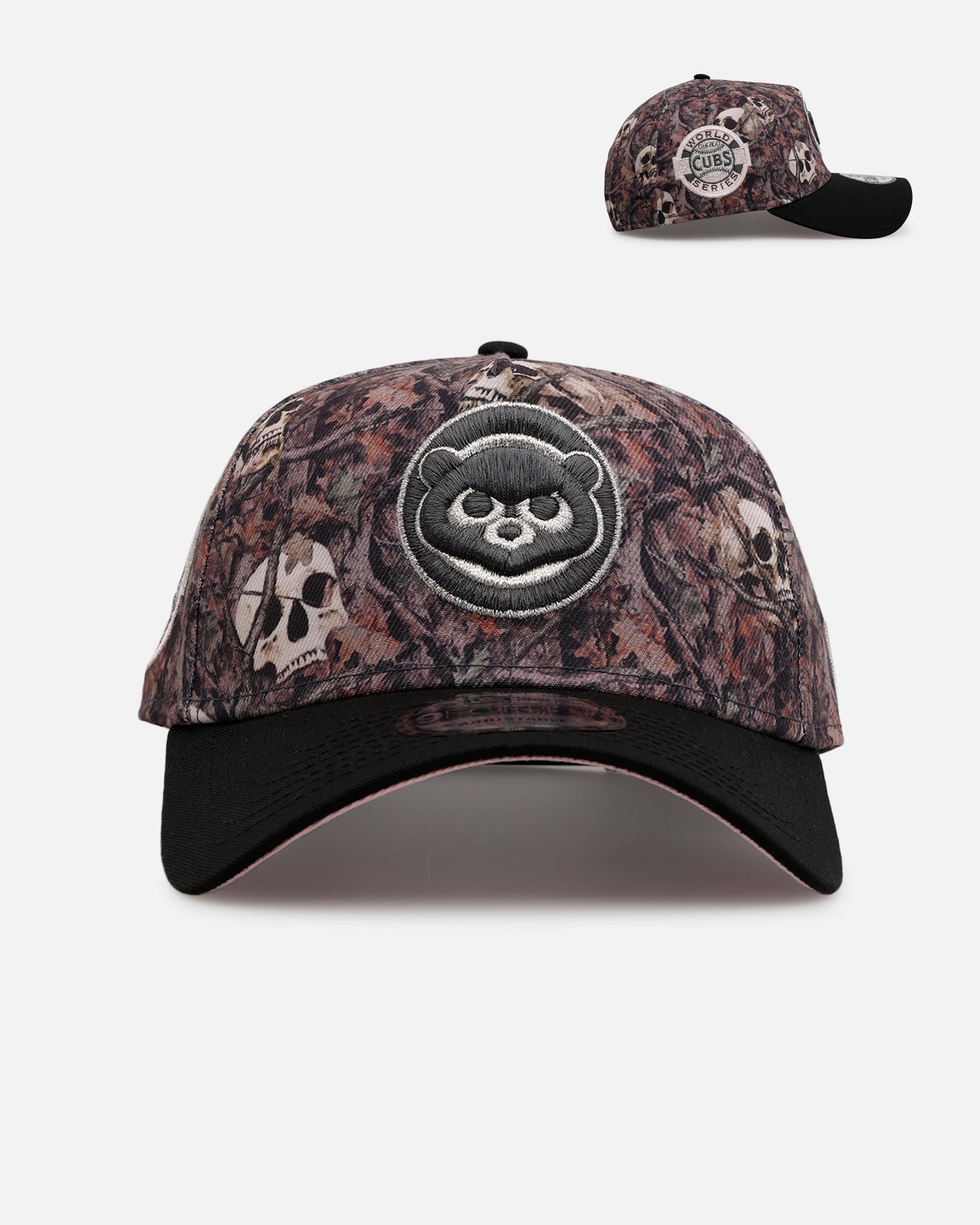 New Era Chicago Cubs 'Camo Skulls' 9FORTY A-Frame Snapback Camo