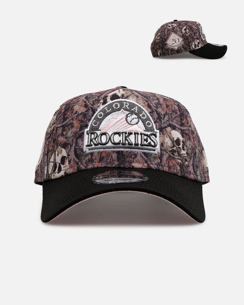 New Era Colorado Rockies 'Camo Skulls' 9FORTY A-Frame Snapback Camo