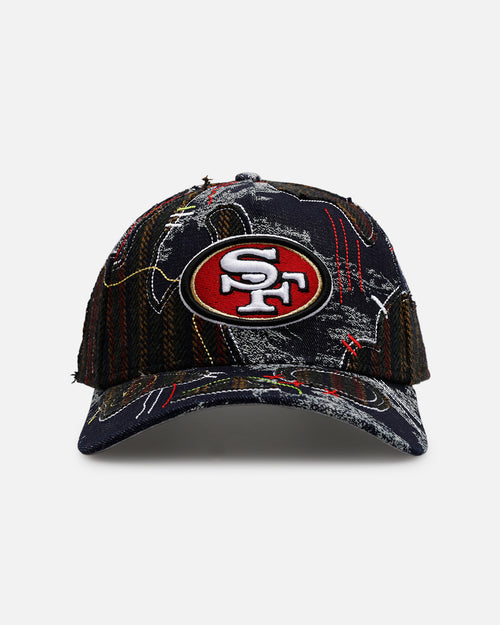 New Era San Francisco 49ers 'Running Stitch' 9FORTY A-Frame Snapback Multi