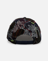 New Era San Francisco 49ers 'Running Stitch' 9FORTY A-Frame Snapback Multi