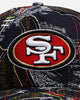 New Era San Francisco 49ers 'Running Stitch' 9FORTY A-Frame Snapback Multi