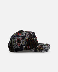 New Era Los Angeles Angels 'Running Stitch' 9FORTY A-Frame Snapback Multi