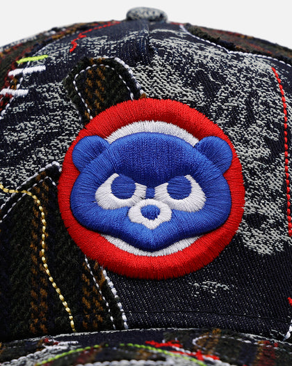 New Era Chicago Cubs 'Running Stitch' 9FORTY A-Frame Snapback Multi