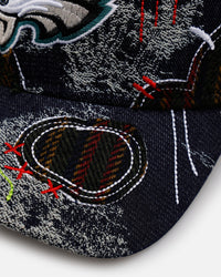 New Era Philadelphia Eagles 'Running Stitch' 9FORTY A-Frame Snapback Multi