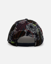 New Era Philadelphia Eagles 'Running Stitch' 9FORTY A-Frame Snapback Multi