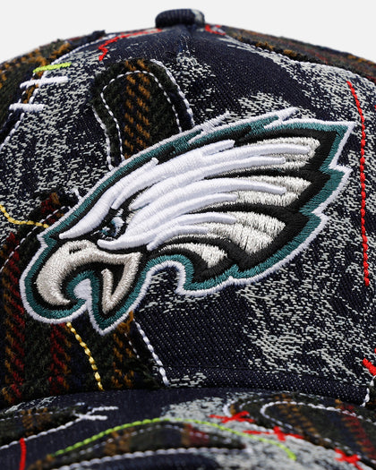 New Era Philadelphia Eagles 'Running Stitch' 9FORTY A-Frame Snapback Multi