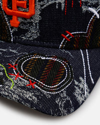 New Era San Francisco Giants 'Running Stitch' 9FORTY A-Frame Snapback Multi