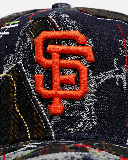 New Era San Francisco Giants 'Running Stitch' 9FORTY A-Frame Snapback Multi