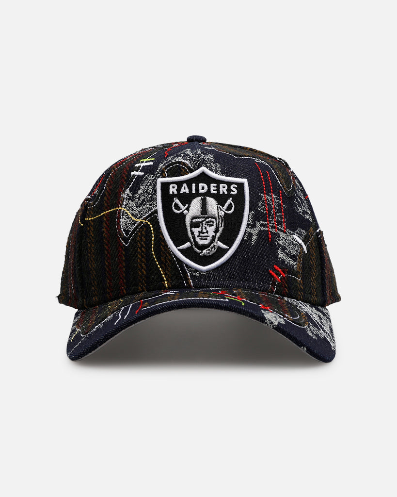 New Era Las Vegas Raiders 'Running Stitch' 9FORTY A-Frame Snapback