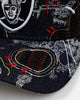 New Era Las Vegas Raiders 'Running Stitch' 9FORTY A-Frame Snapback Multi
