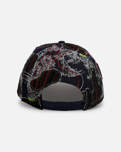 New Era Las Vegas Raiders 'Running Stitch' 9FORTY A-Frame Snapback Multi