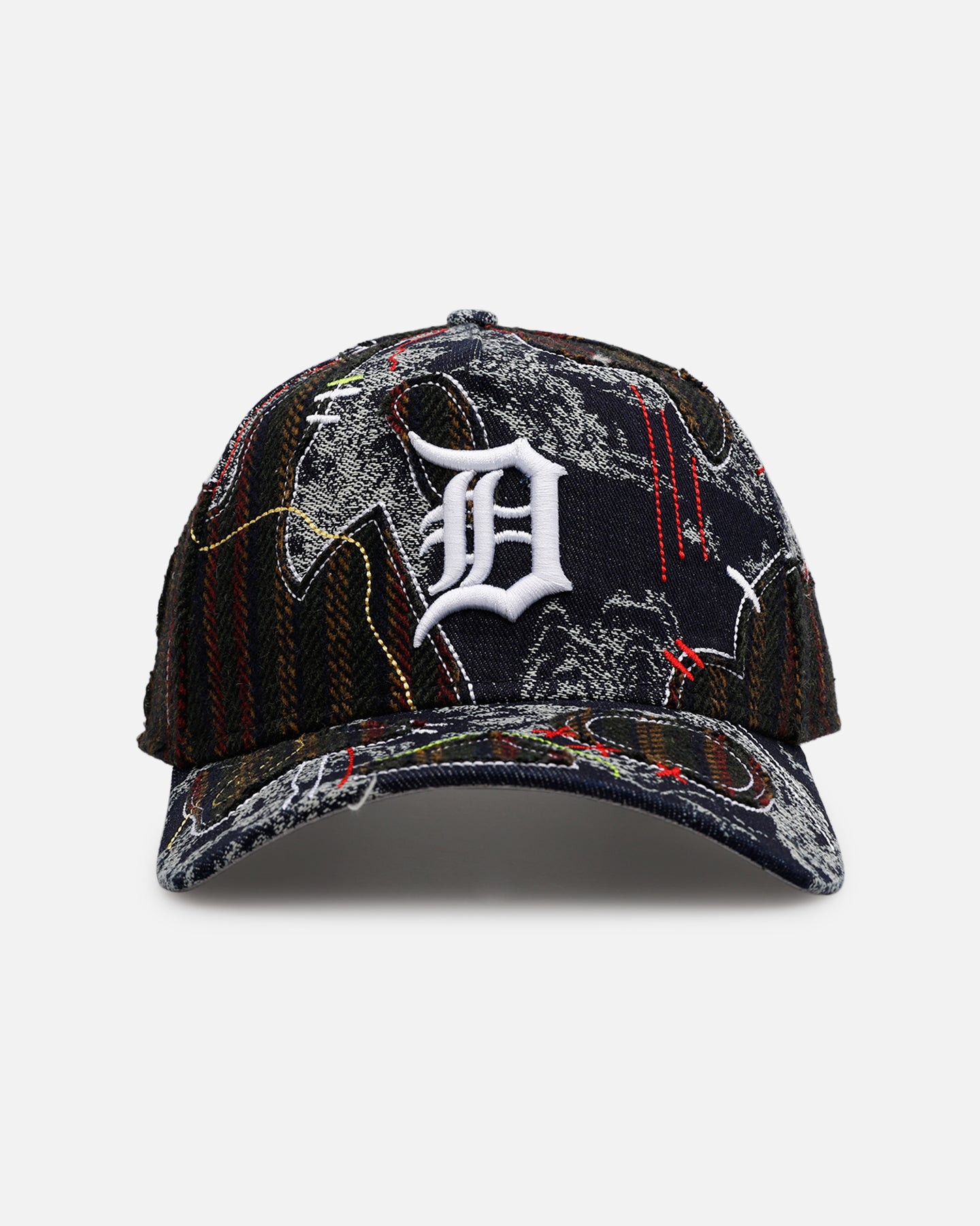 New Era Detroit Tigers 'Running Stitch' 9FORTY A-Frame Snapback