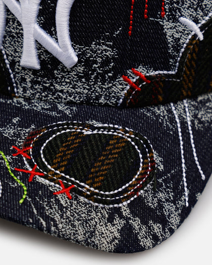 New Era New York Yankees 'Running Stitch' 9FORTY A-Frame Snapback Multi