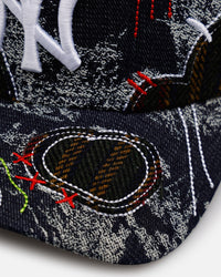 New Era New York Yankees 'Running Stitch' 9FORTY A-Frame Snapback Multi