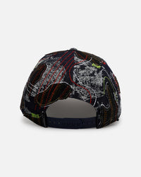 New Era New York Yankees 'Running Stitch' 9FORTY A-Frame Snapback Multi